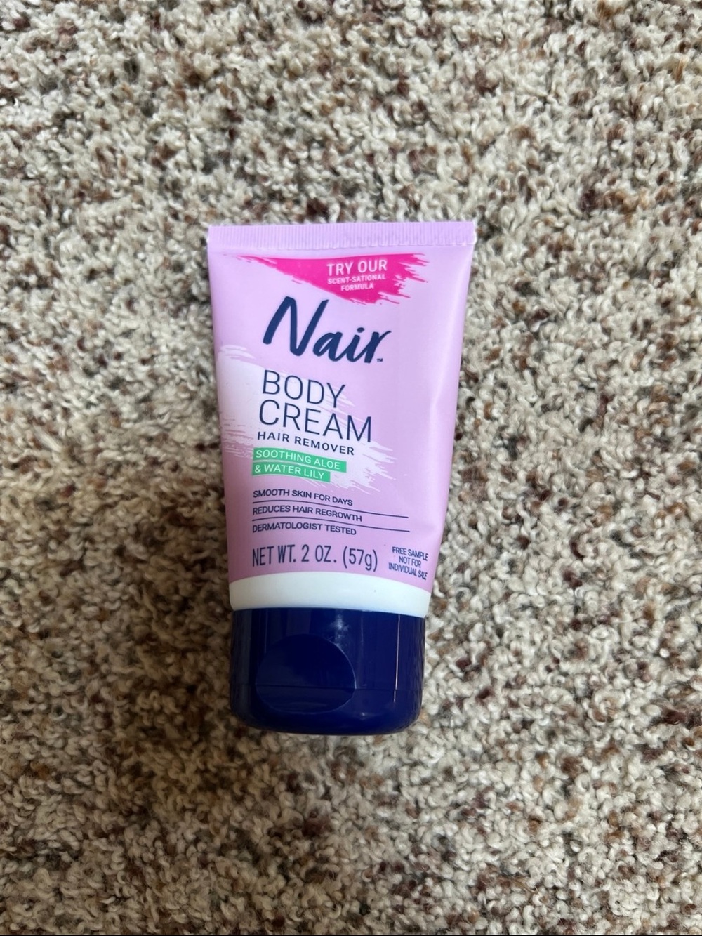 Nair body cream hair remover